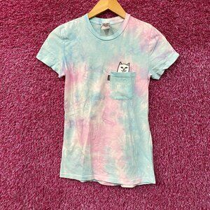 RIPNDIP Lord Nermal Pocket Cotton Candy T-shirt Extra Small